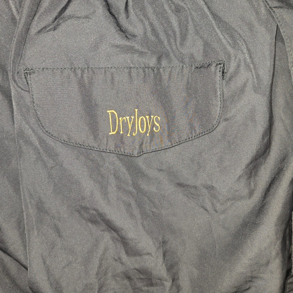 FootJoy DryJoys Mens Golf Rain Pants Black Waterproof Size Large L Snap Leg - Picture 5 of 10